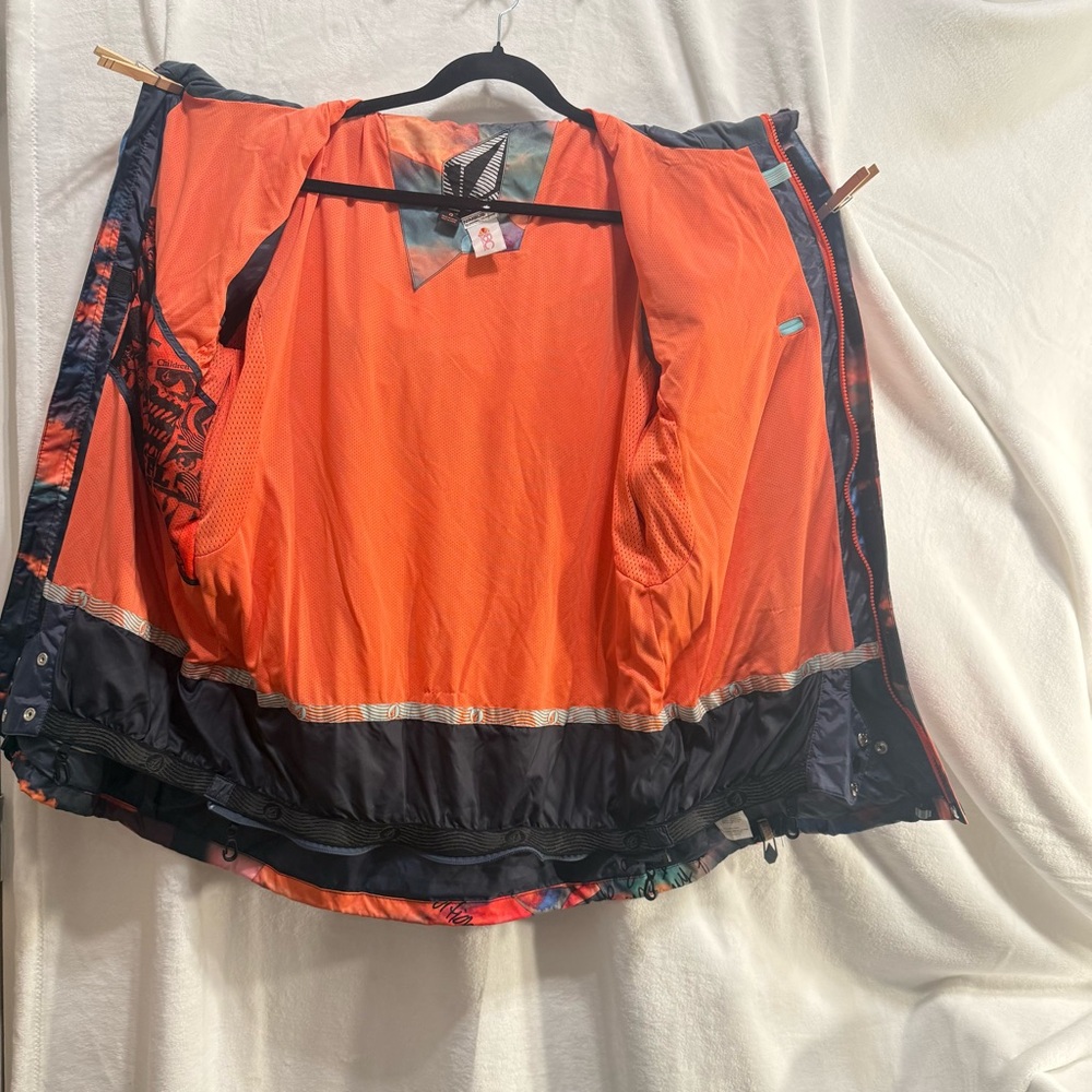 Volcom Women's Multicolor Ski Jacket Nimbus Iconic snow shell - Picture 16 of 16